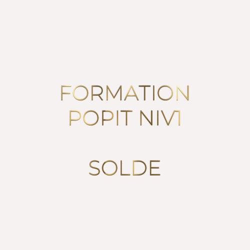 FORMATION POPIT NIV1 - SOLDE