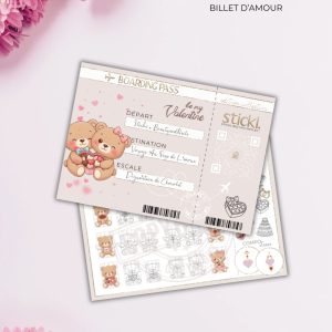 Planche Edition COLLECTION - Les Oursons Amoureux - JANVIER 2026