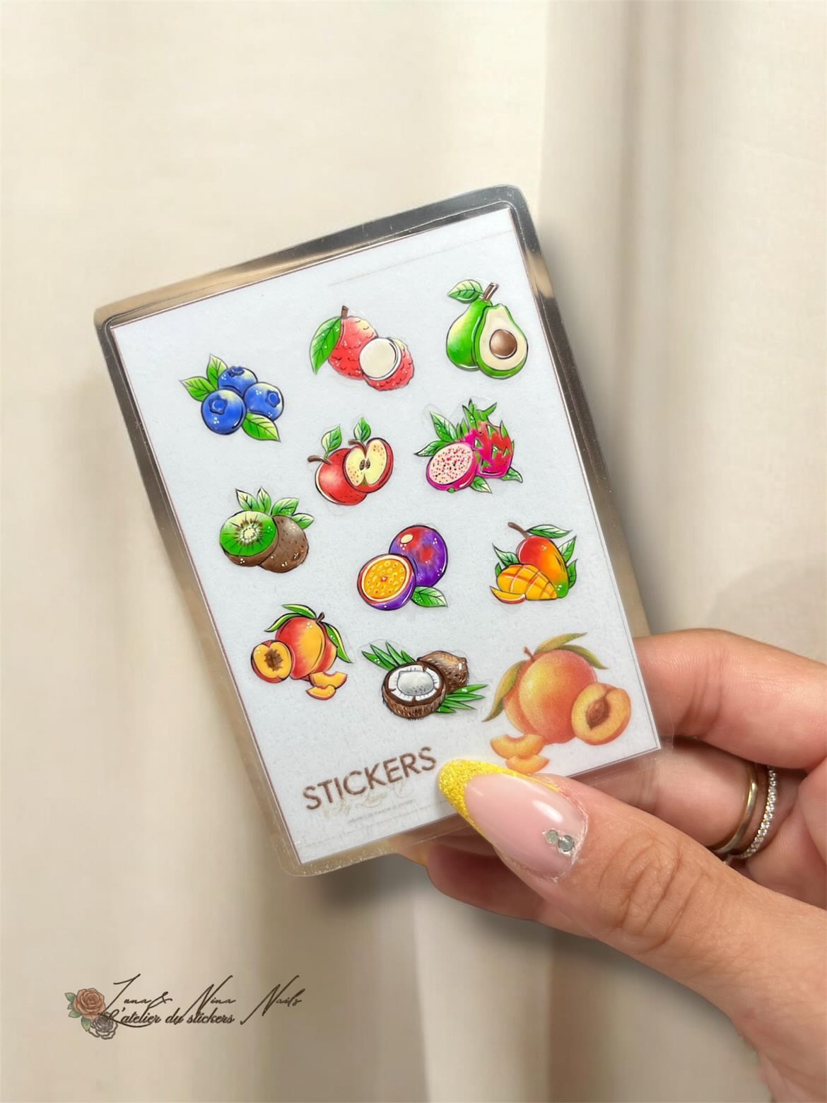 Planche Stickers - L’art fruité – Image 8